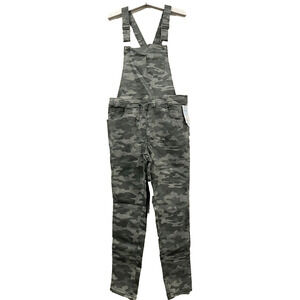 Girls Jean Bib Overalls Pants XXL (18) Camo ~ Cat & Jack 💚 NEW Ultimate Stretch